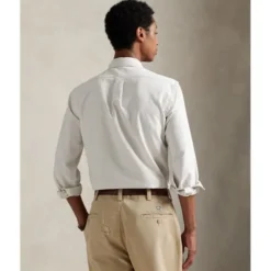 Custom Fit Striped Oxford Shirt