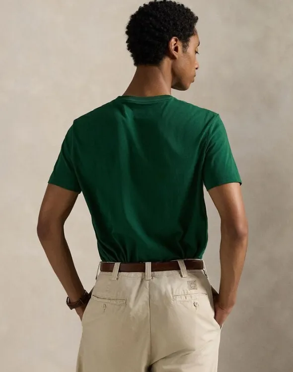 Custom Slim Fit Jersey Crewneck T-Shirt