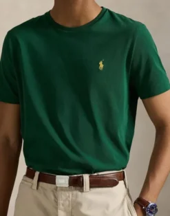 Custom Slim Fit Jersey Crewneck T-Shirt