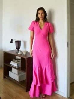 Dariah Structure Solid Dress
