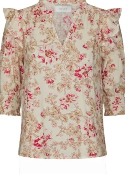 Davina Flower Rose Blouse