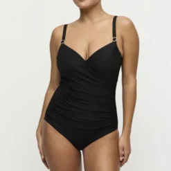 Delray swimsuit control wire cups