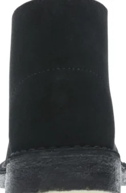 Desert Boot. Black Sde, D, 4