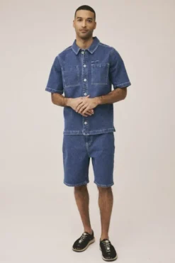 Domenic 8 short sleeved shirt GOTS