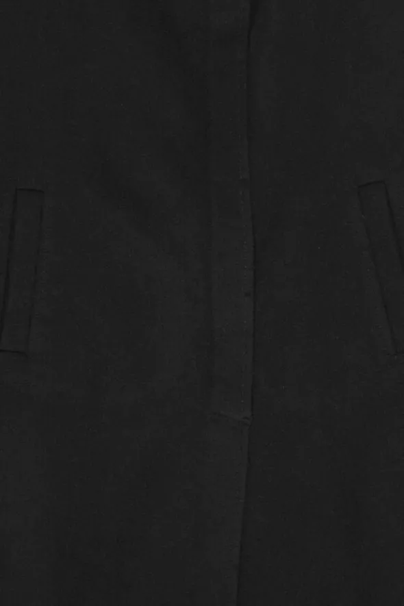 DRAPY WOOL COAT