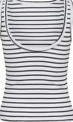 DrewGZ sl reversible stripe top NOO