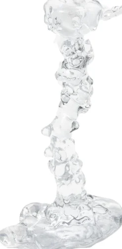 drip candle holder glass L
