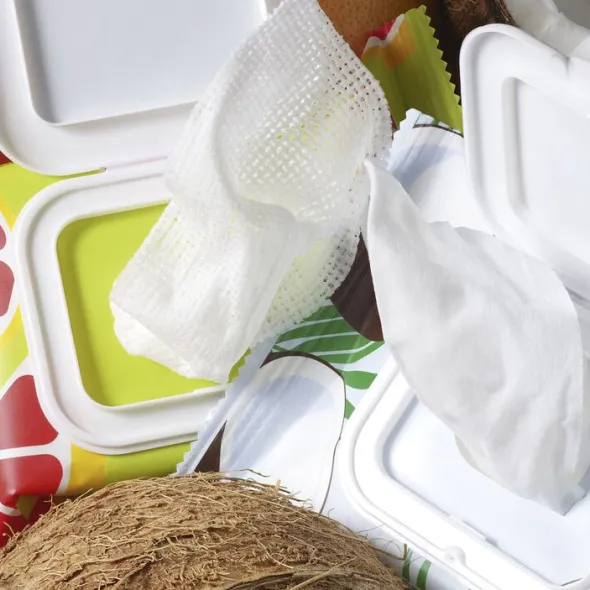 Dual Exfoliating Wipes Grapefruit Extract + Fruit Acids