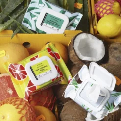 Dual Exfoliating Wipes Grapefruit Extract + Fruit Acids
