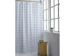 Duschdraperi 180x220 Vista Linen blue