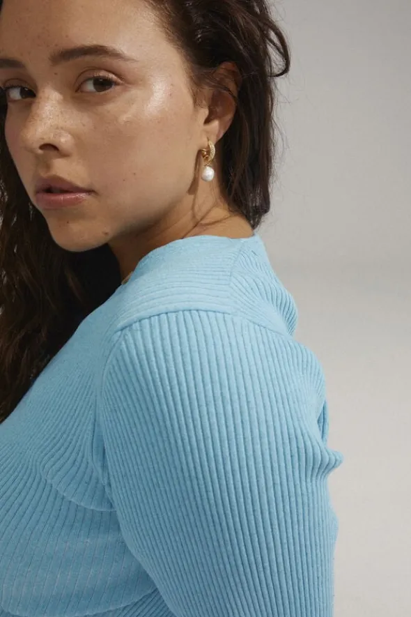 EDELE pearl earrings gold-plated