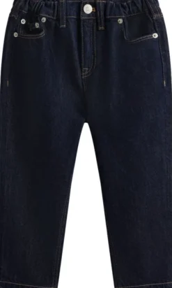 Elasticated Straight Leg Jeans
