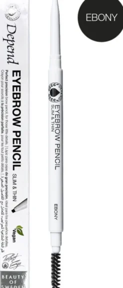Eyebrowpencil slim&thin Ebony nord