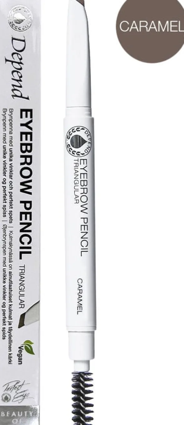 Eyebrowpen. triagular Caramel nord