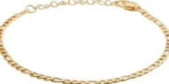 Figaro 3 mm Bracelet Stainless Stee