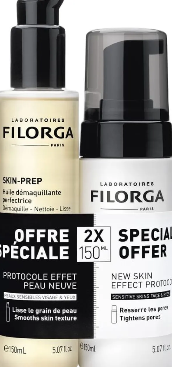 Filorga Filorga Skin-Prep Duo Cleansing Oil & Cleansing Foam 300ml