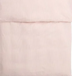 Fineline Duvet Cover-140 x 220-Soft pink