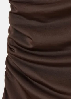 Fitted top with lace detail