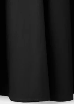 Flared cotton skirt