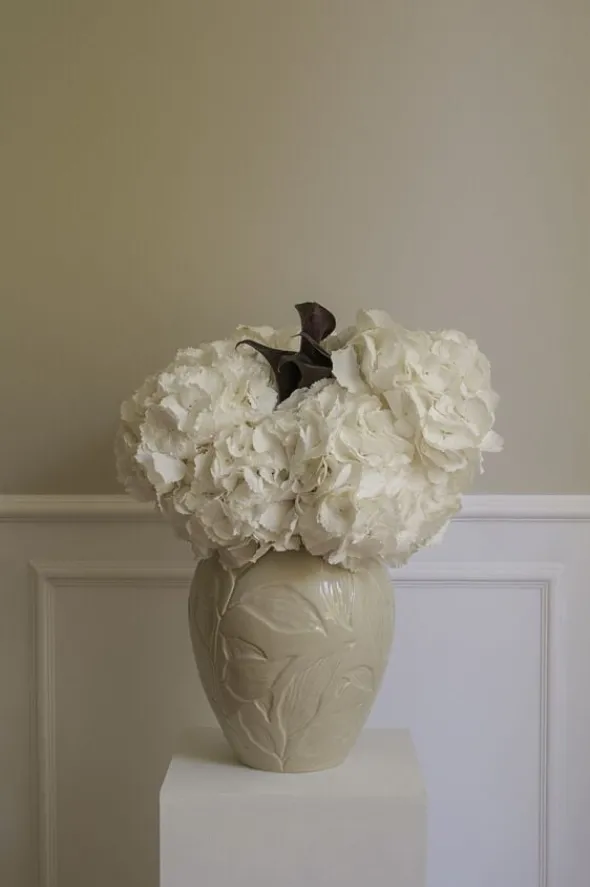 Florita GLAZED Sandstone, H 30 cm, Vase