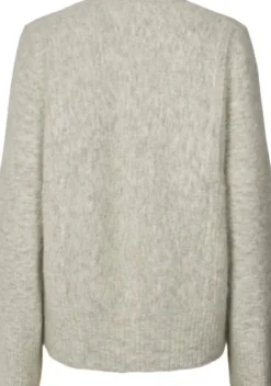 Fluffy split back sweater - Lott