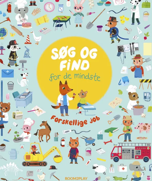 Forlaget ROOM2PLAY - Søg og Find - Forskellige job
