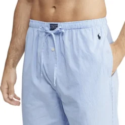 Gingham Poplin Long Sleep Set