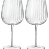 Gin & tonic glass burgundy Optica 75 cl 4 stk.