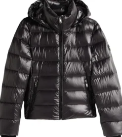 GLOSS HW DOWN SLIM JACKET W FUR