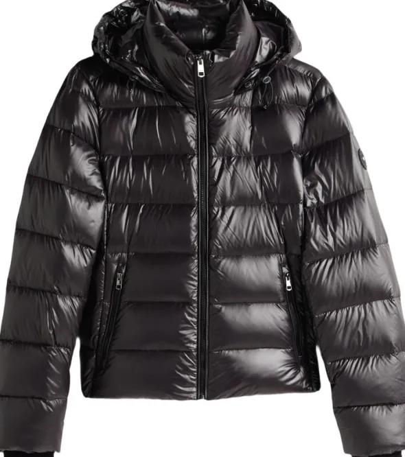 GLOSS HW DOWN SLIM JACKET W FUR