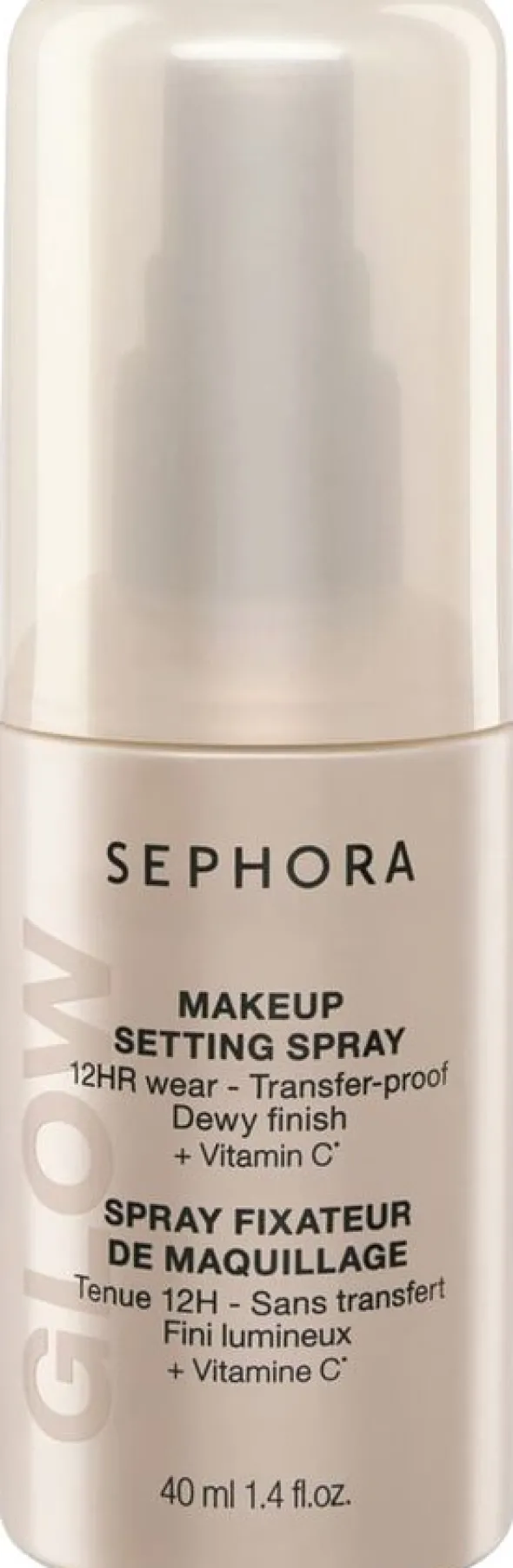 GLOW Makeup Setting Spray - 12 timmars hållbarhet, kladdfri, lysterful