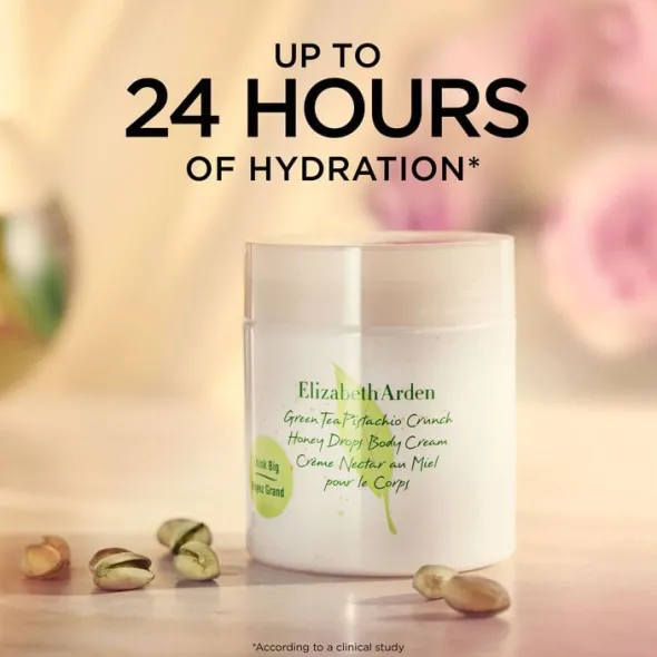 Green Tea Pistachio Crunch Honey Drops Body Cream