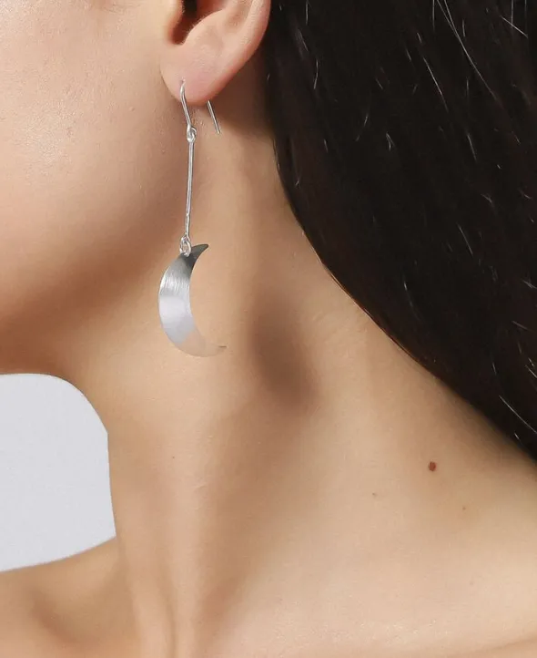 Half Moon Earring