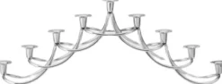 HARMONY MENORAH STAINLESS STEEL