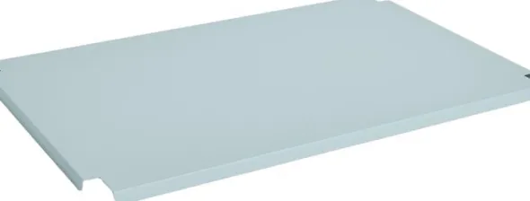 HAY Colour Crate Lid Metal-Large-Dusty blue