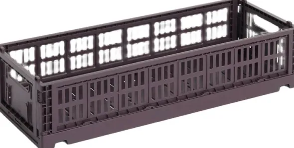 HAY Colour Crate Mini-Oblong-Bordeaux