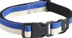 HAY Dogs Collar Flat-S/M-Blue, off-