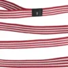 HAY Dogs Leash-Flat M/L-Red and whi