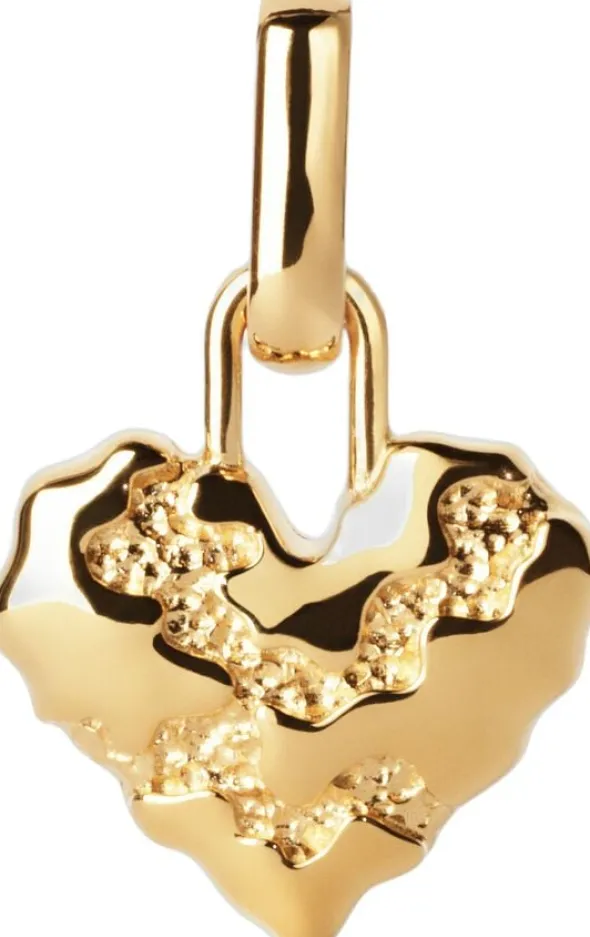 Heart Contrast Charm
