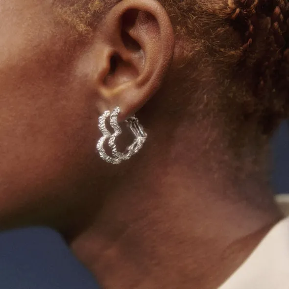 Heart Crush Hoops