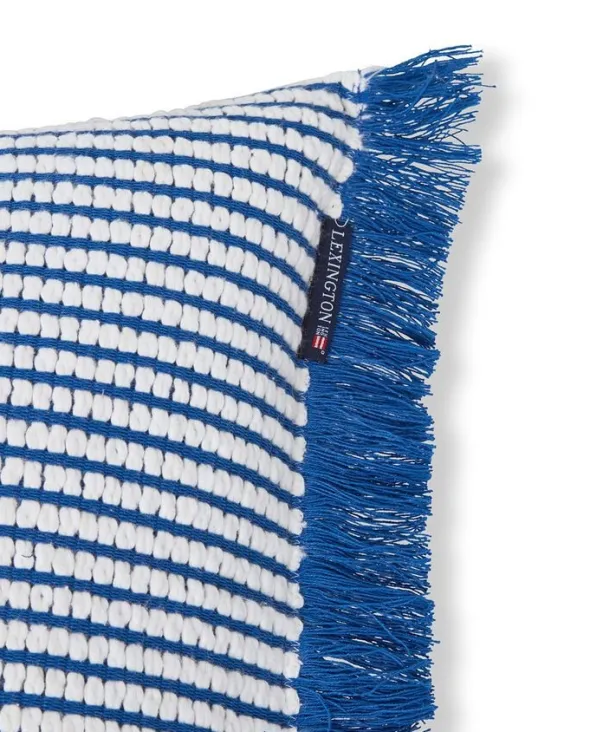 Heavy Striped Organic Cotton Pillow Cover