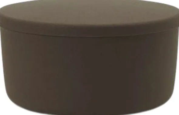 Hide Storage Pouf Large