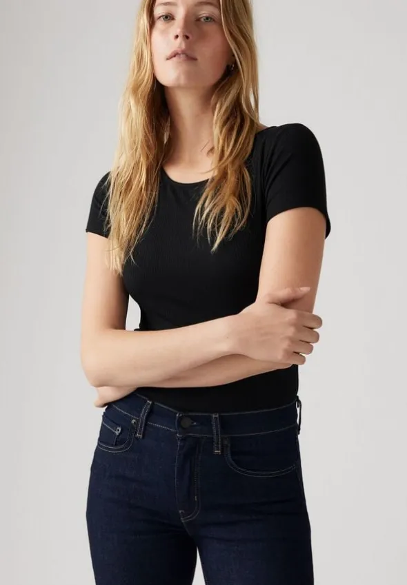 724 High Rise Straight Jeans