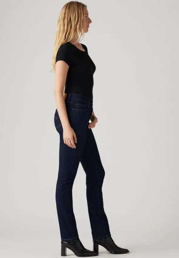 724 High Rise Straight Jeans