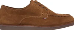 HILFIGER STITCHDOWN SUEDE DERBY