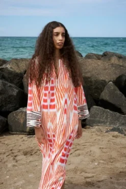 Ikat combo kaftan - Karimalou