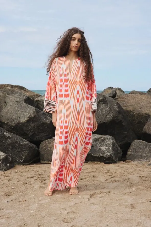 Ikat combo kaftan - Karimalou
