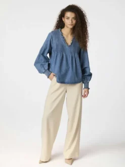 Ililo Denim Blouse