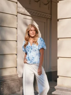 Irina Floral Fusion Blouse