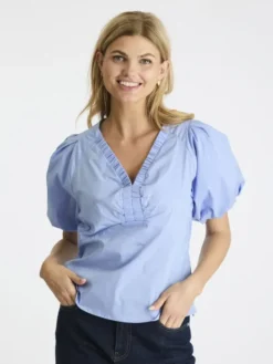 Irina Poplin Blouse